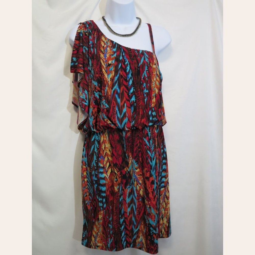 Emma & Michele Drape Sleeved Dress